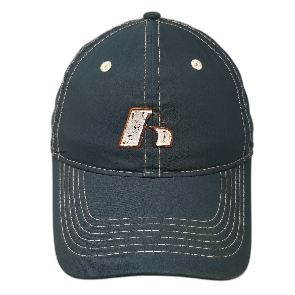 Russell Athletic Baseball Cap Blue One Size Contrast Stitching Adjustable Hat